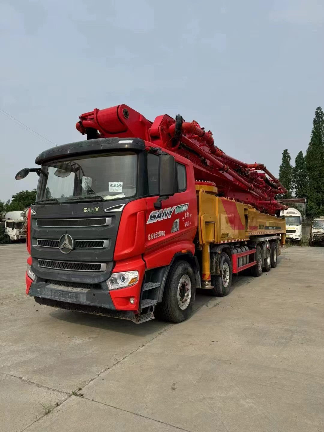 Used 2021 SANY Pump Truck